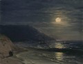 Ivan Aivazovsky yalta las montañas de noche Paisaje marino